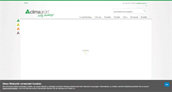 Desktop Screenshot of climagruen.de